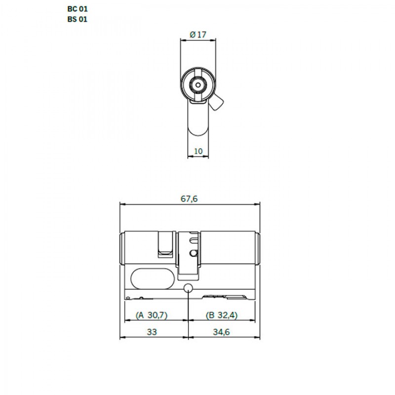 Bombí doble (electrònica als dos costats) BS01