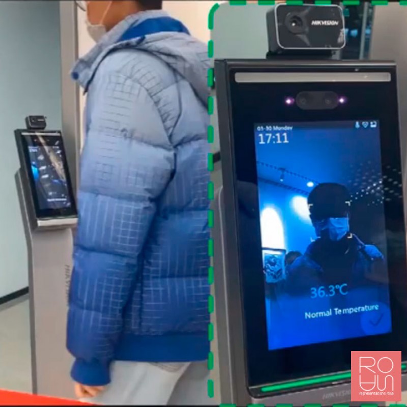 Control d'accessos biomètric autònom complert SF-AC3076KMFR-IP-TM
