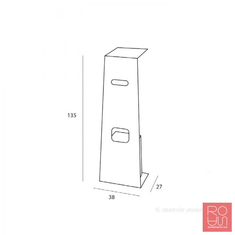 Suport dispensador de gel hidroalcohòlic per a la COVID-19
