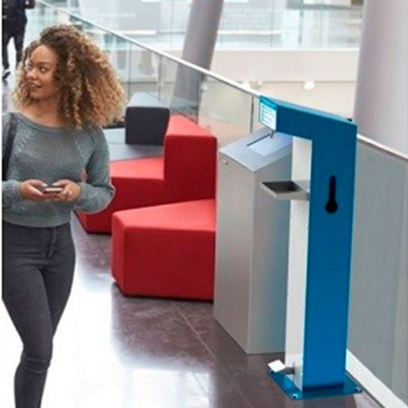 Dispensador d'hidrogel a granel per pedal COVID-19