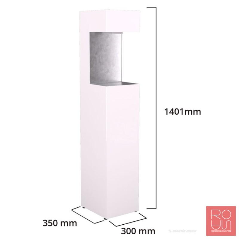 Estació de desinfecció de mans sense contacte Model Crono per a la COVID-19