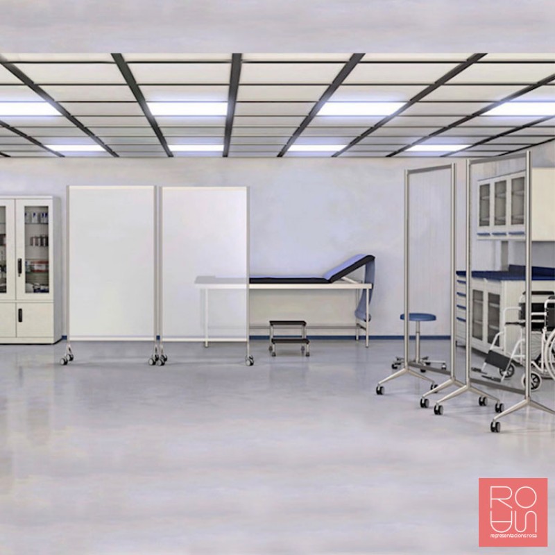 Mampara Ten Limit per separació espais a les oficines