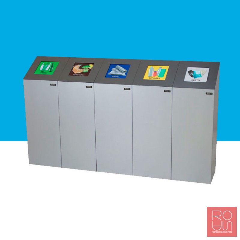 Paperera Altea amb pedal 60 Litres