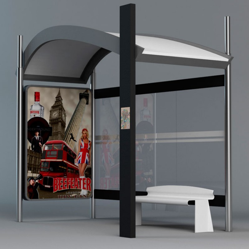 Marquesina parada d'autobús EIVISSA XXI