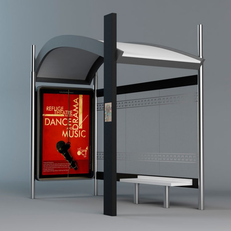 Marquesina parada d'autobús EIVISSA XXI