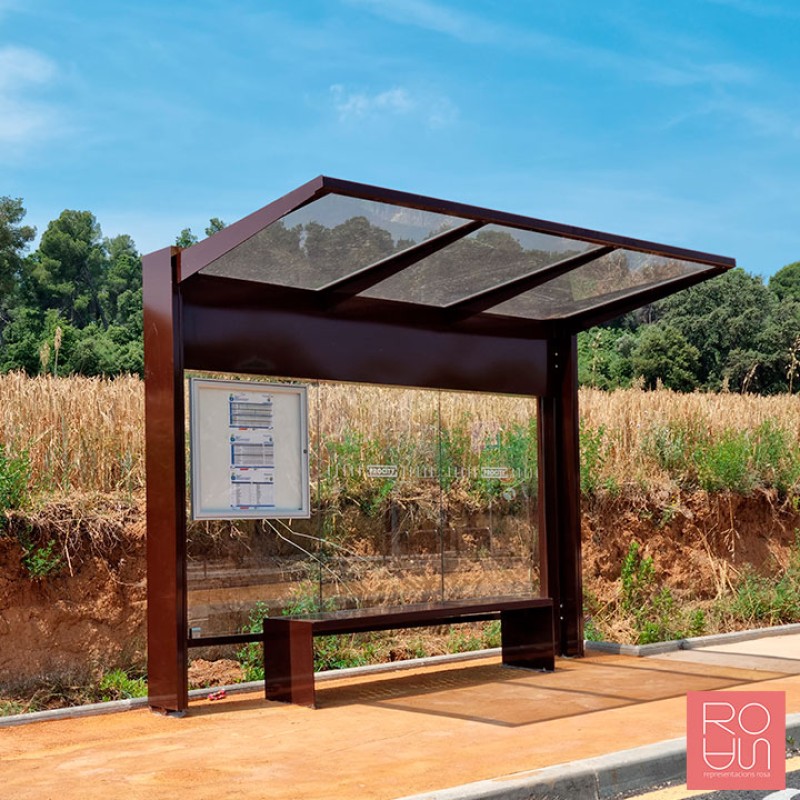 Marquesina parada d'autobús Kub