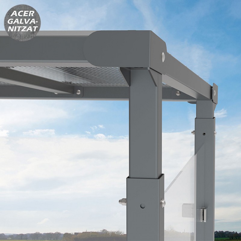 Marquesina parada d'autobús Milà