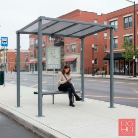 Marquesina parada d'autobús Milà