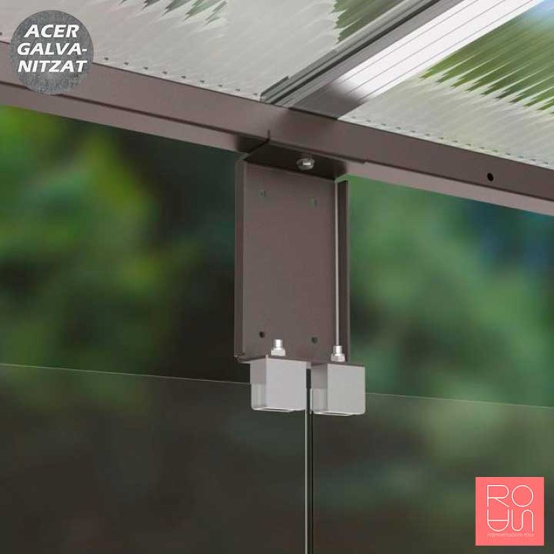 Marquesina parada d'autobús Mòdul 2500 mm