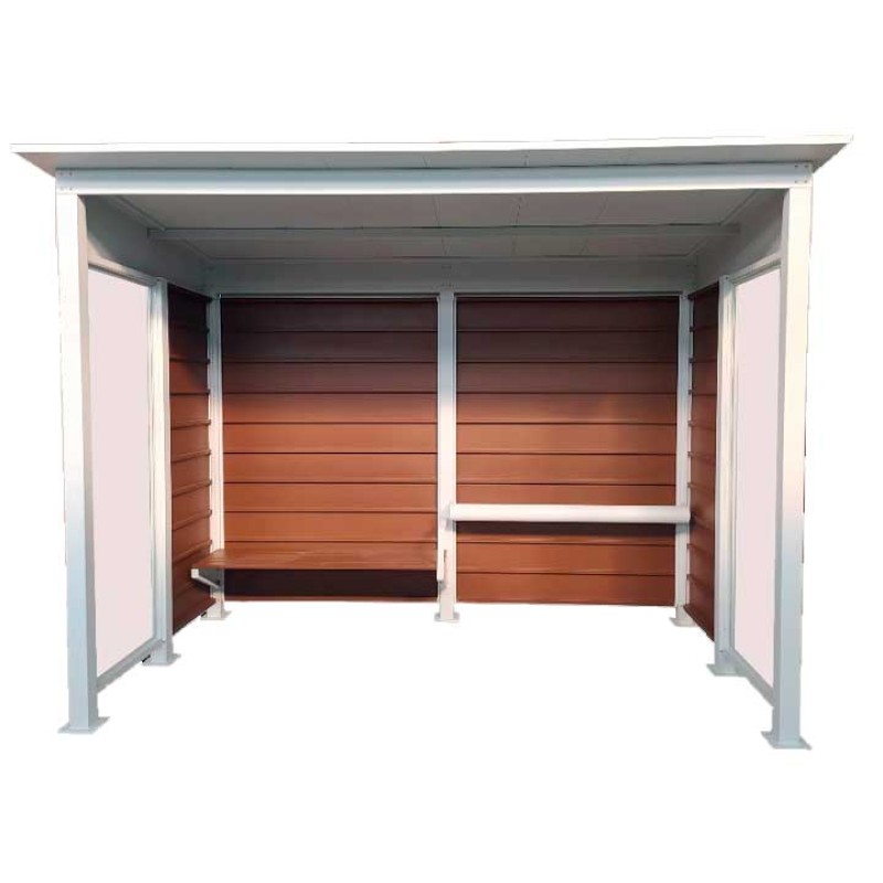 Marquesina parada d'autobús Rural rústica