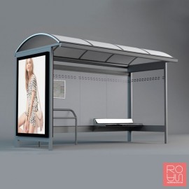 Marquesina parada d'autobús New Coin