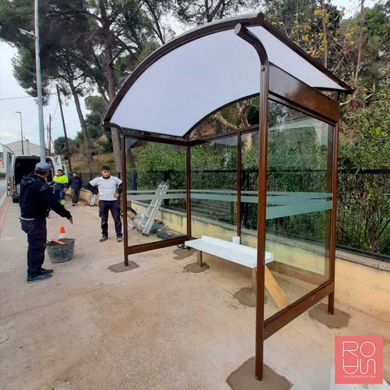 Marquesina parada d'autobús Nueva Swing