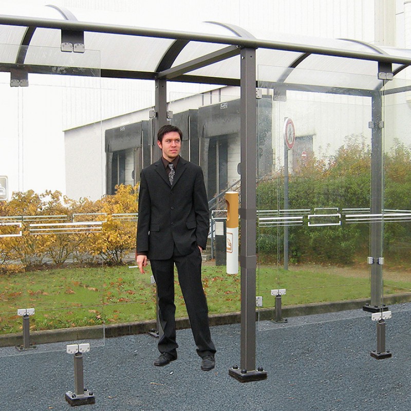 Refugi per fumadors model Bòveda "M" 5000 mm