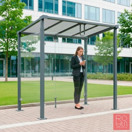 Marquesina per a fumadors Milà 2500 mm