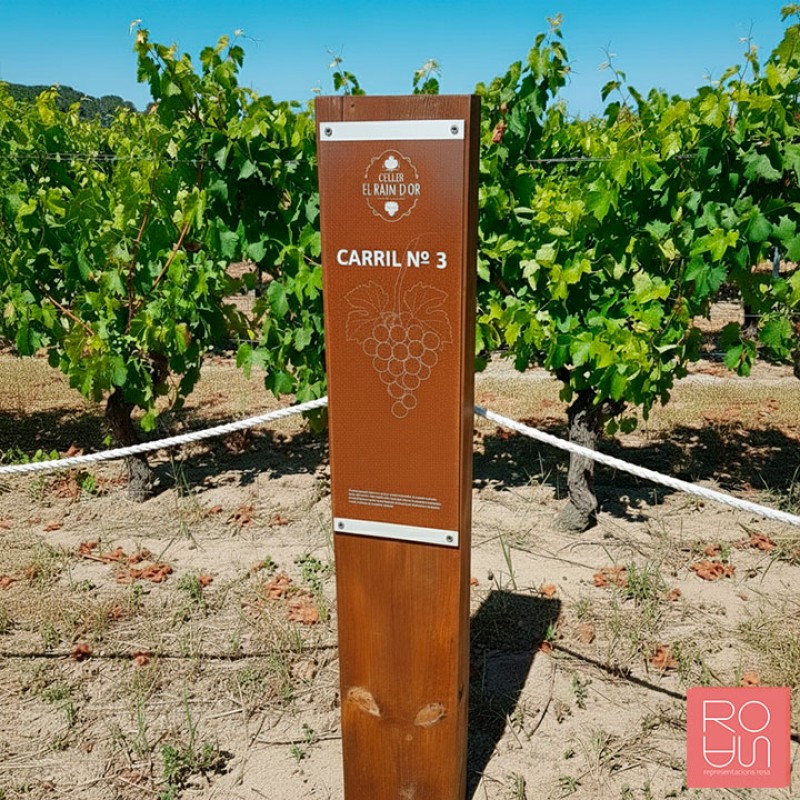 Fita de Senyalització per a Vinyes i Cellers | Enoturisme