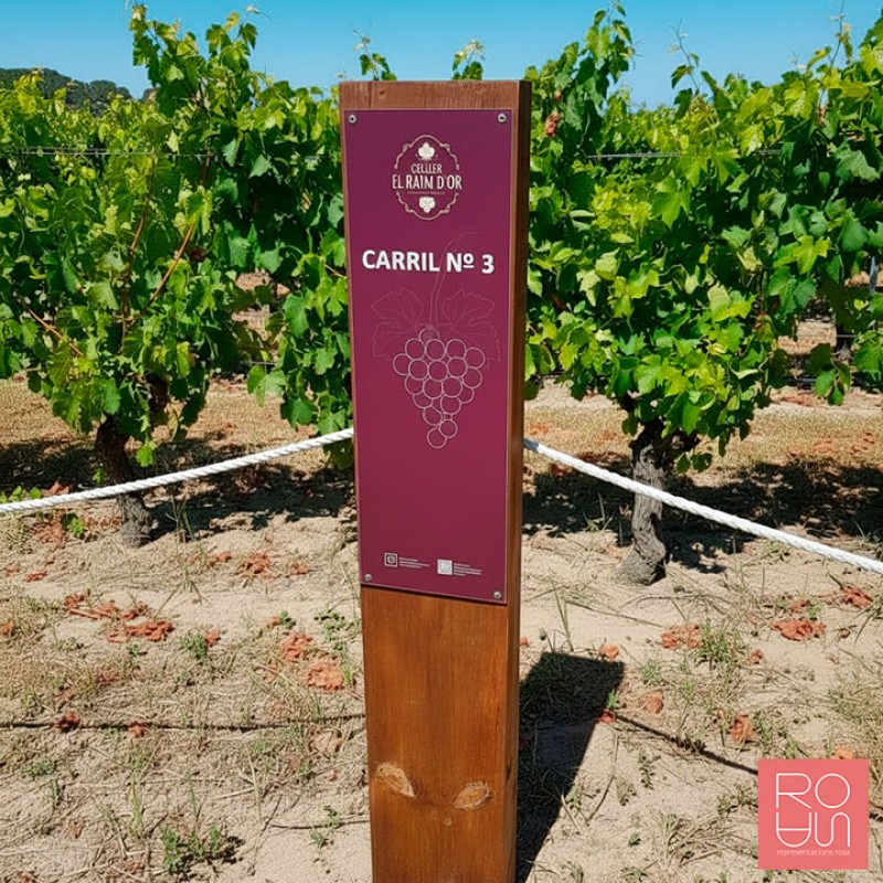 Fita de Senyalització per a Vinyes i Cellers | Enoturisme
