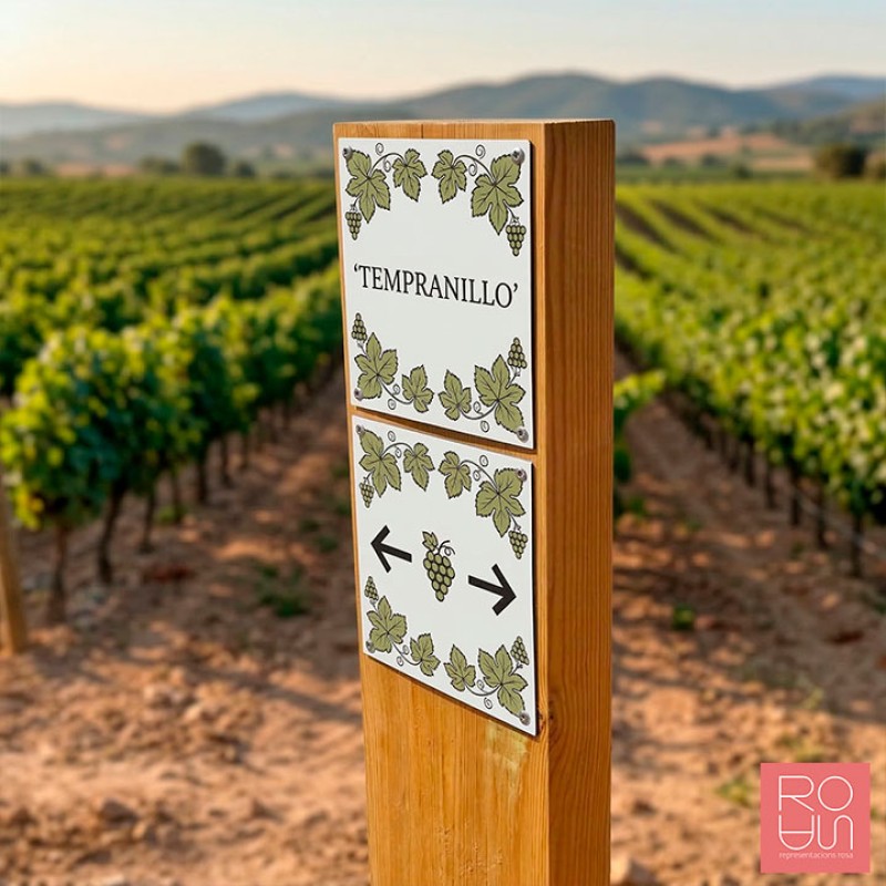 Fita de Senyalització per a Vinyes i Cellers | Enoturisme
