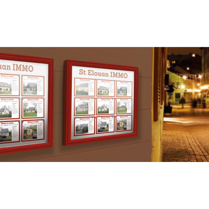 Vitrina d'informació model "Clàssic"